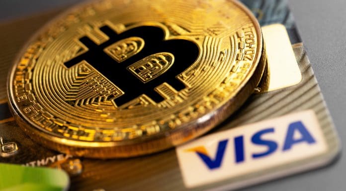 Visa e Transak lançam solução para facilitar a aceitação de criptomoedas em transações comerciais.